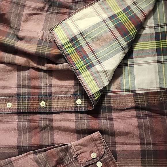 🔴 🔚🔜 SALE Vintage Brooks Brothers Plaid Button Down Longsleeve Shirt - Picture 5 of 8
